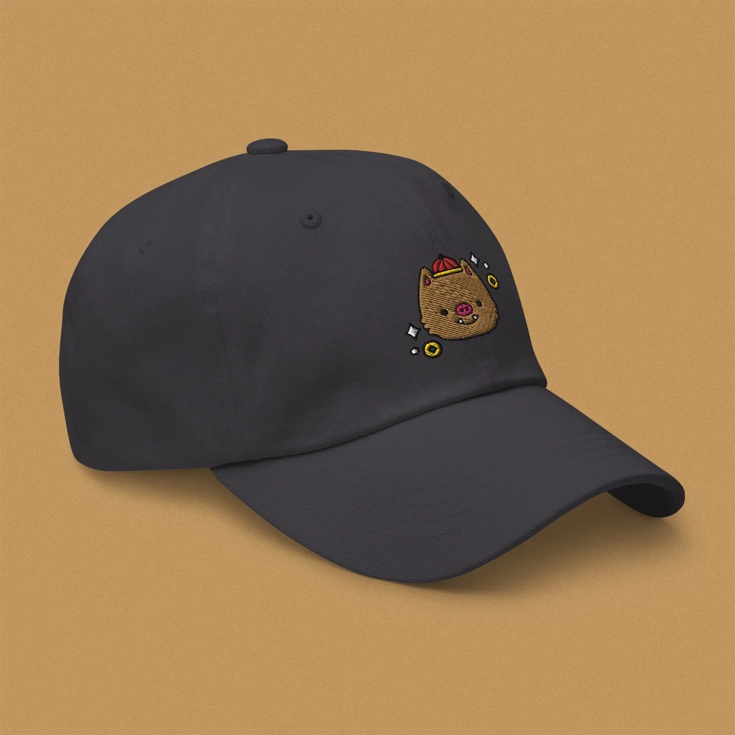 Year of the Pig Embroidered Cap