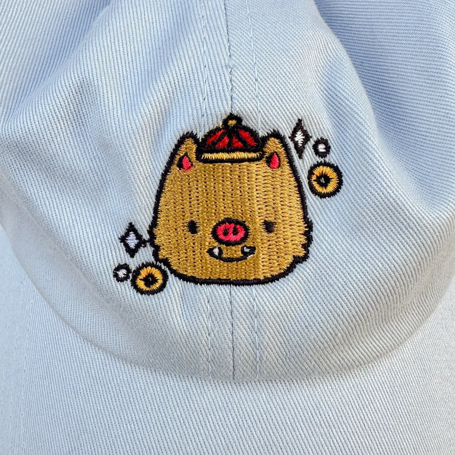 Year of the Pig Embroidered Cap