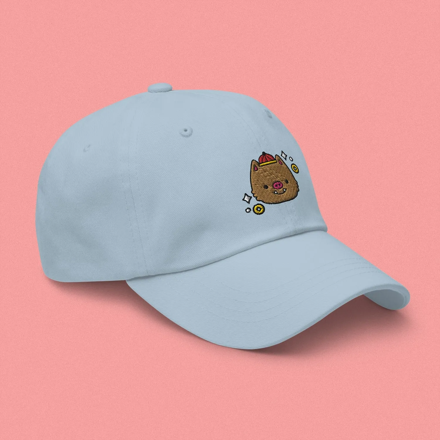 Year of the Pig Embroidered Cap